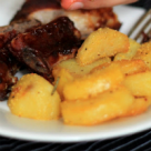 Reteta de  post: Cartofi copti cu malai, rozmarin si usturoi