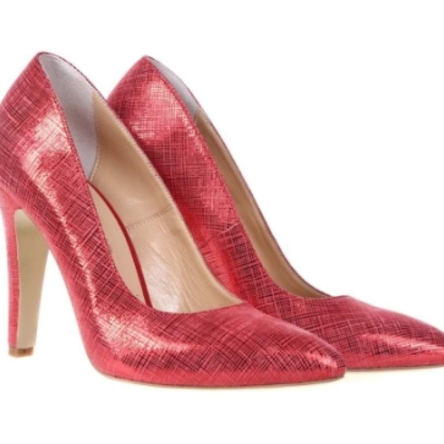 Pantofi stiletto luciosi