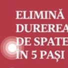 Elimina durerea de spate in 5 pasi