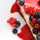 Prajitura diplomat cu fructe de padure