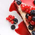 Prajitura diplomat cu fructe de padure