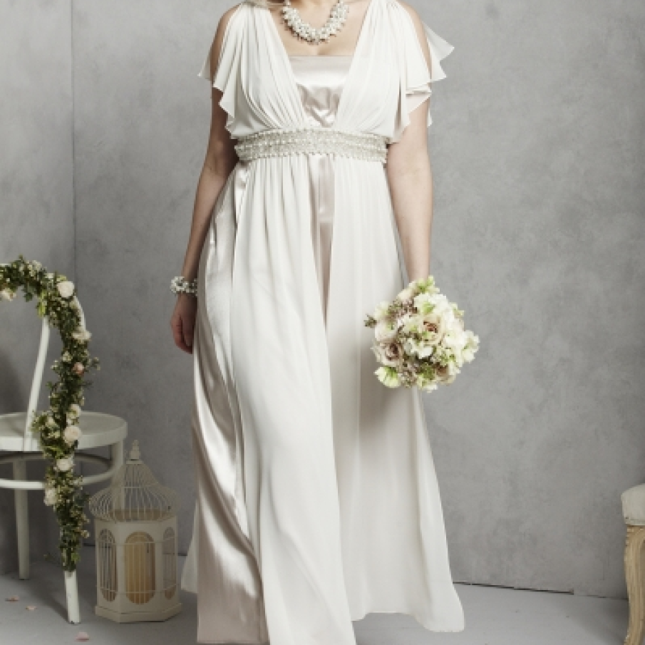 Rochie de mireasa in stil grecesc