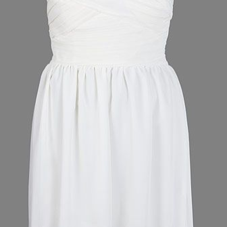 Rochie alba Ivory de ocazie
