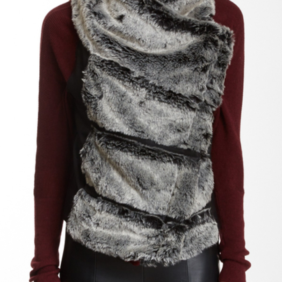 Vesta din blana falsa 