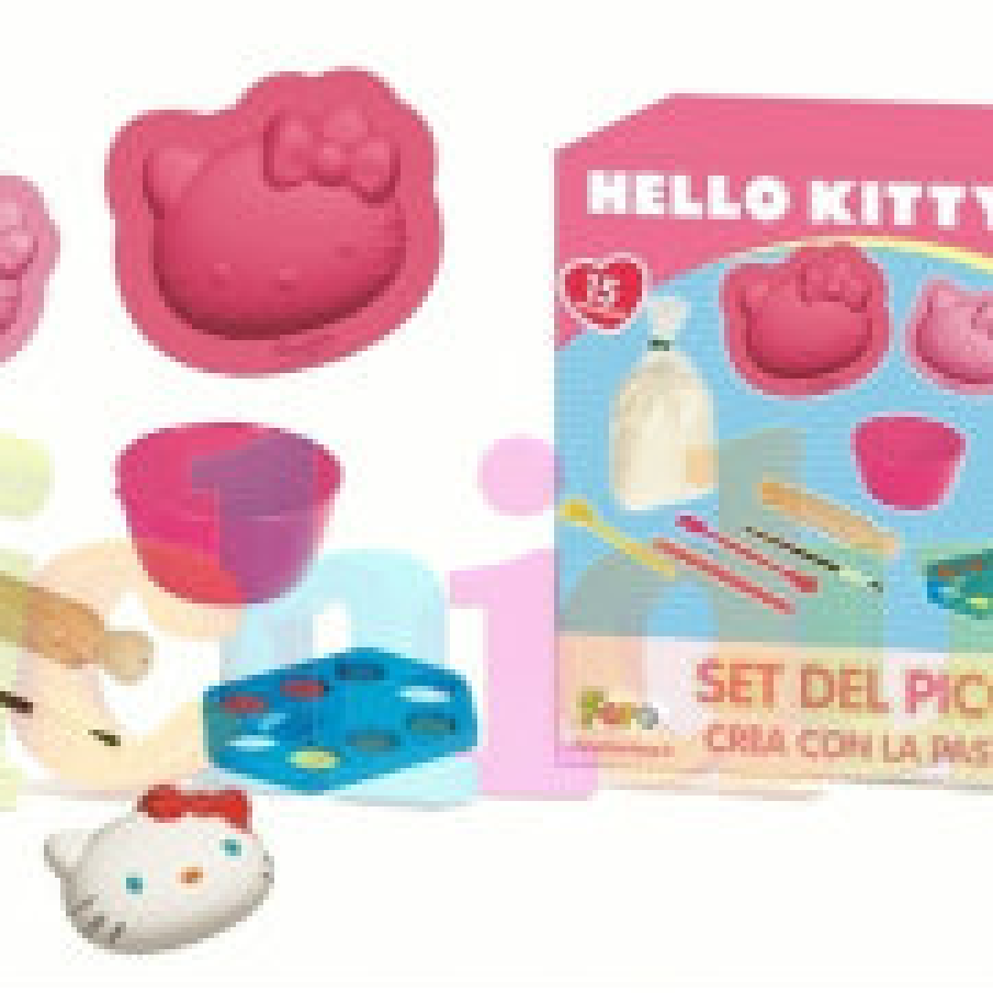 Setul micului artist Hello Kitty