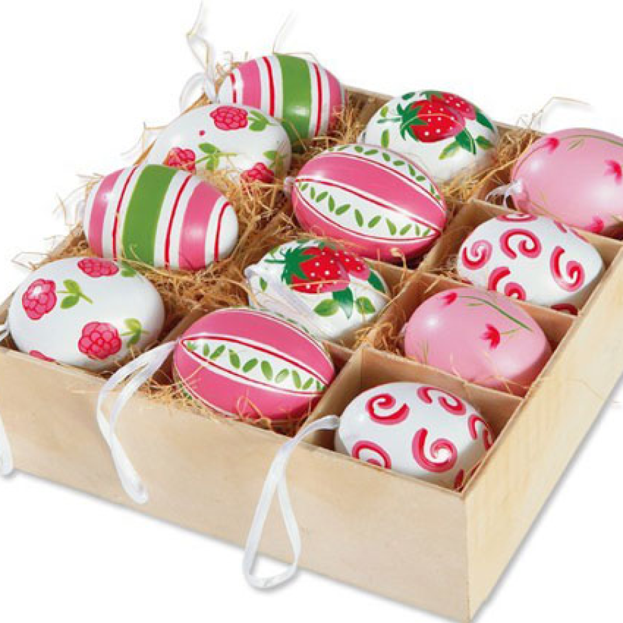 Oua decorative, din coaja naturala