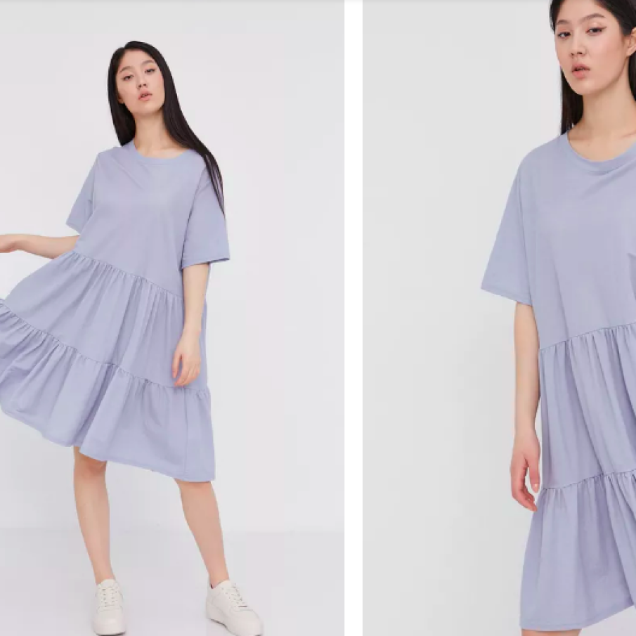 Rochie lejeră în culoarea anului Very Peri