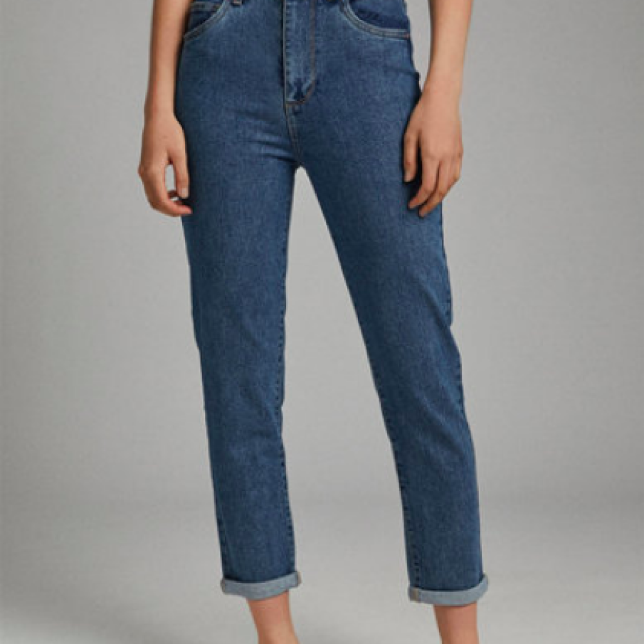 Cotton On Blugi mom fit cu talie înaltă