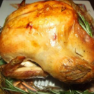 Pui la cuptor cu rozmarin