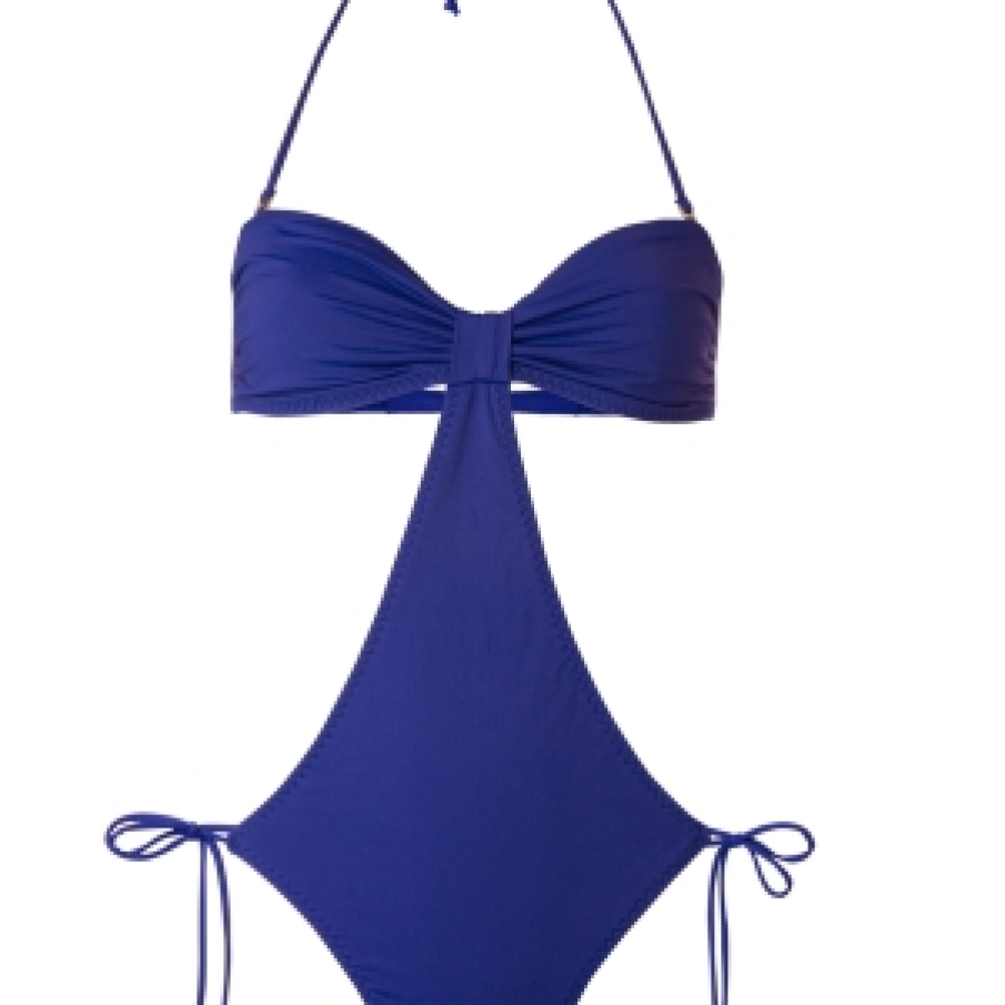 Costum de baie decupat 