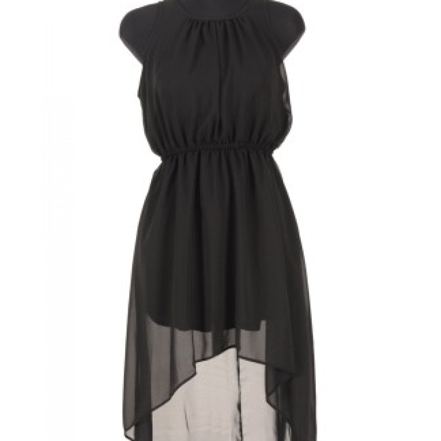 Rochie din  voal negru 