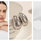 Cerceii de metal supradimensionați - detaliul șic pentru o ținută de next level în acest sezon! Se poartă îndeosebi cerceii de metal cu aspect structurat, geometric