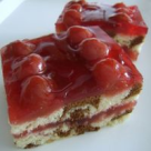 Prajitura marmorata cu jeleu de visine