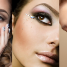 Cel mai spectaculos și strălucitor trend al verii în materie de machiaj: Bijuteriile Faciale! 20 de idei de Machiaj cu Ștrasuri și Cristale aplicate