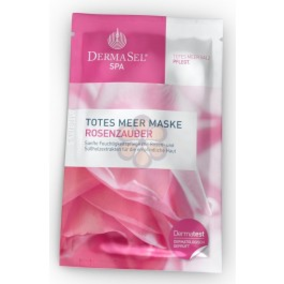 Masca cu petale de trandafir - ten tanar