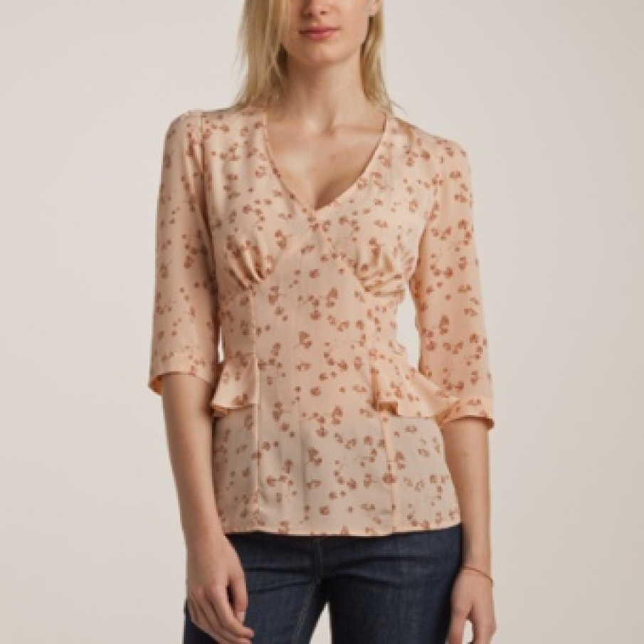 Bluza cu volane romantica