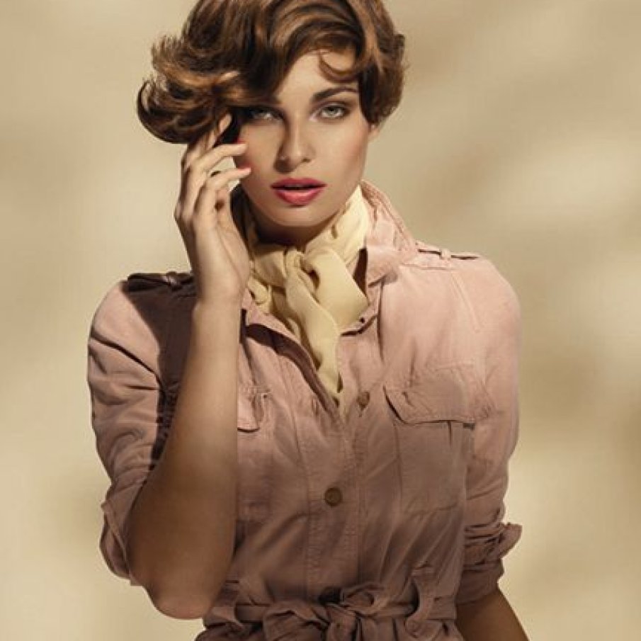 Bob scurt de inspiratie retro-chic