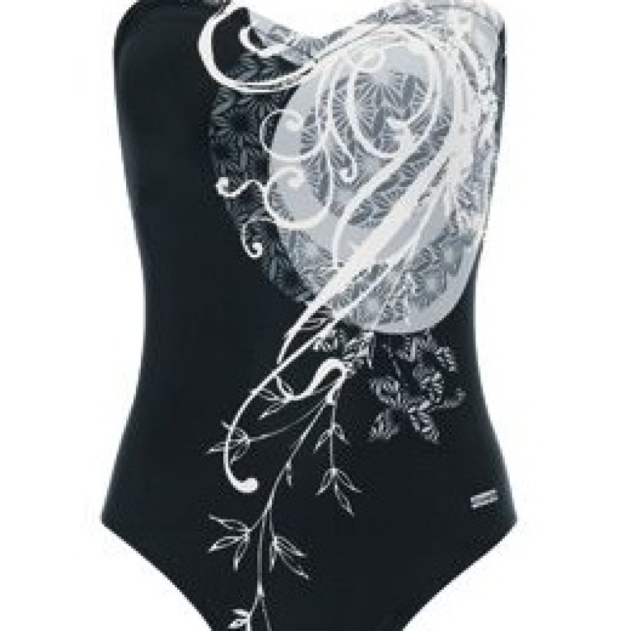 Costum de baie Brighton, cu imprimeu floral 