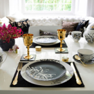 5 modele de farfurii pentru masa de Revelion