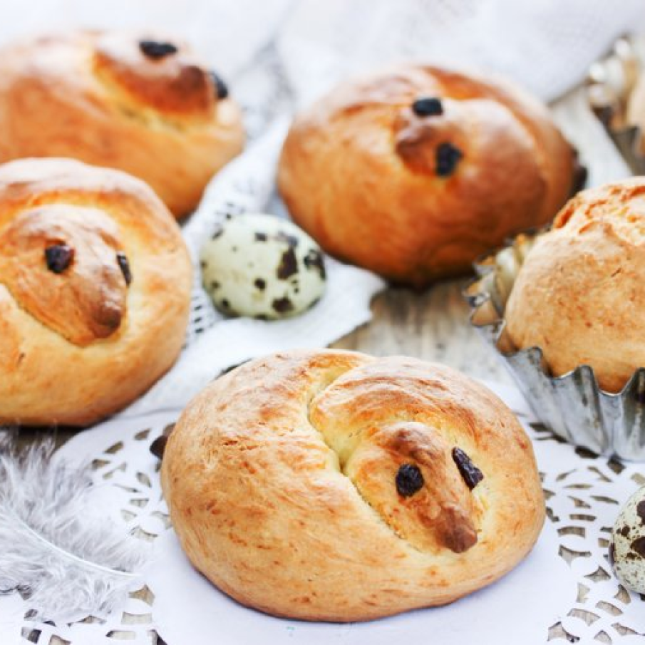 Paine de Pasti in forma de pasari 