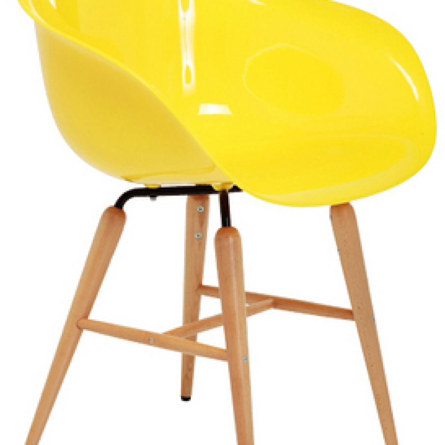 Scaun galben