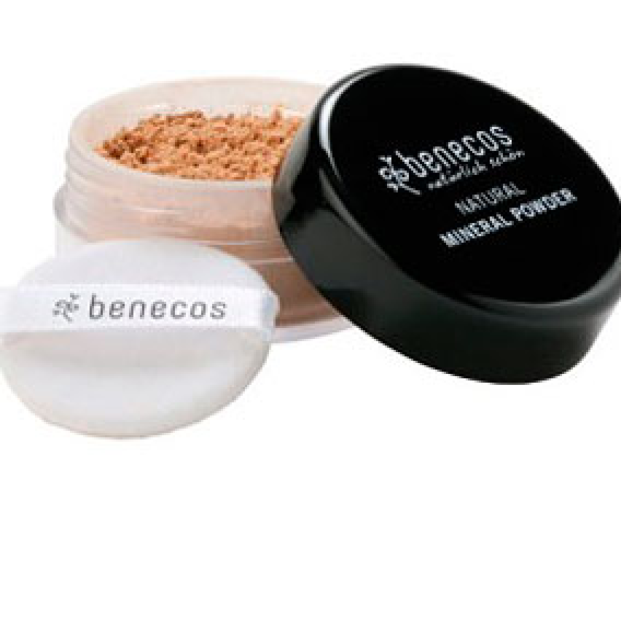 Cosmetice naturale:  pudra minerala