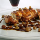 Pui cu bere neagra si stafide