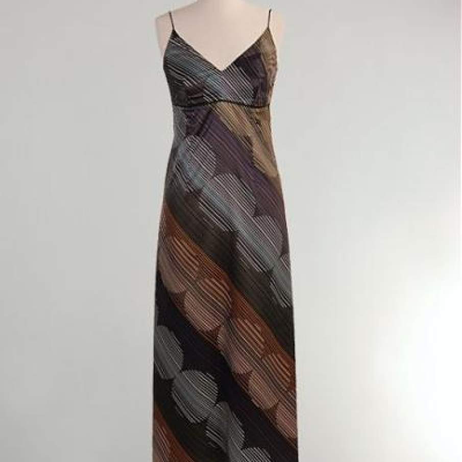 Rochie lunga din satin 