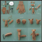 Fiecare manusa poate fi o jucarie