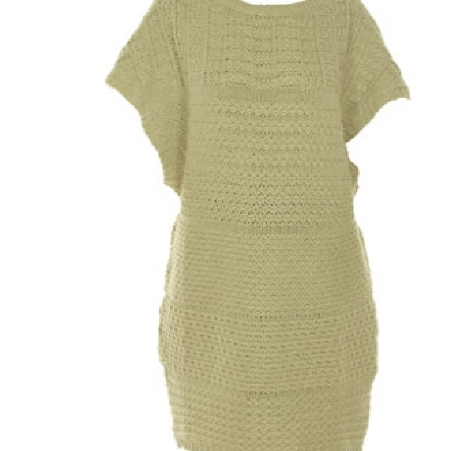 Pulover lung gri deschis