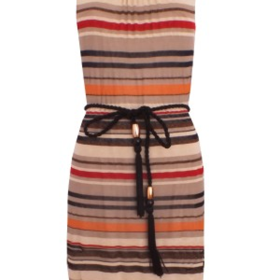 Rochie cu dungi orizontale