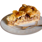 Deliciu cu mere, miere si nuci