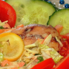  Cina rapida: Salata romana cu piept de pui 