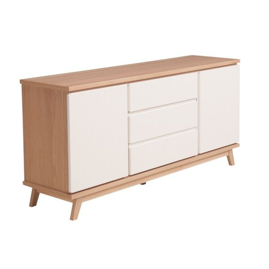 Comoda cu 2 usi si 3 sertare Woody 