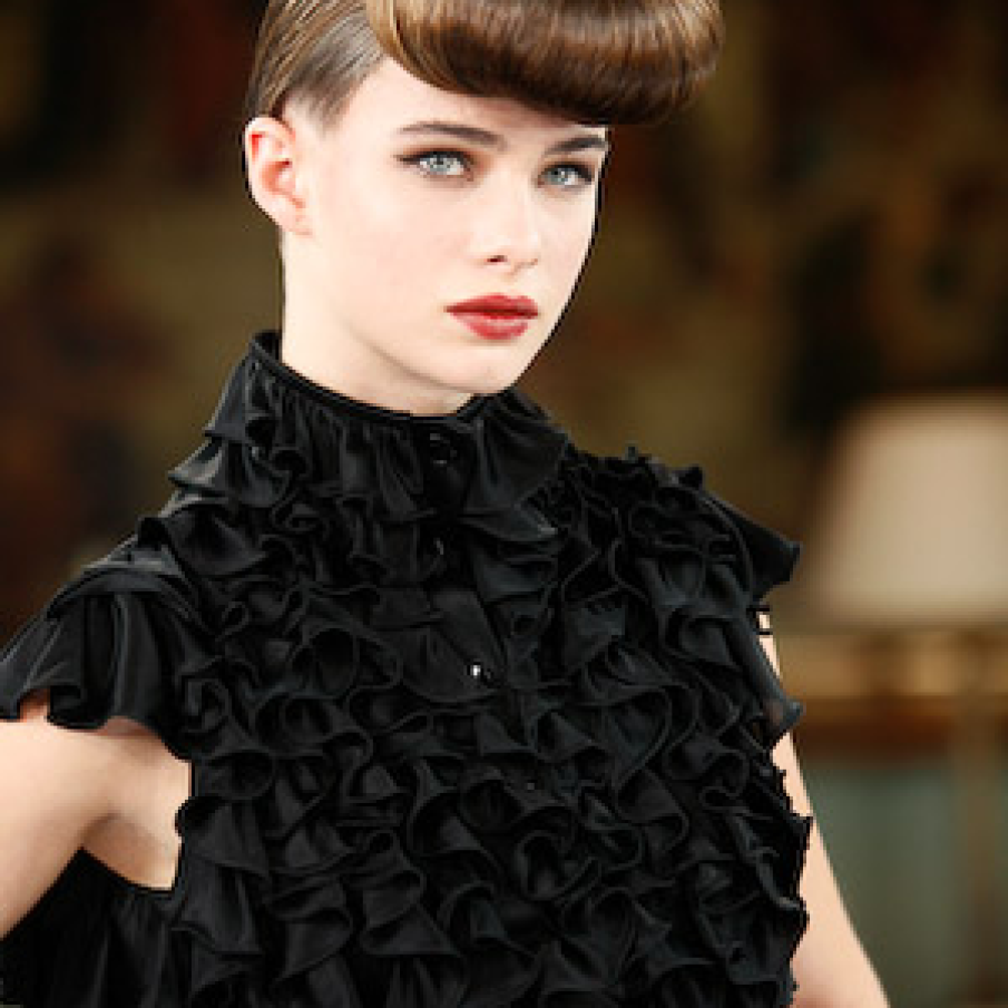 Amestec de texturi, negrul nefiresc 