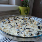 Ardei cu branza Kaseri la cuptor