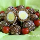 Chiftele umplute cu oua de prepelita