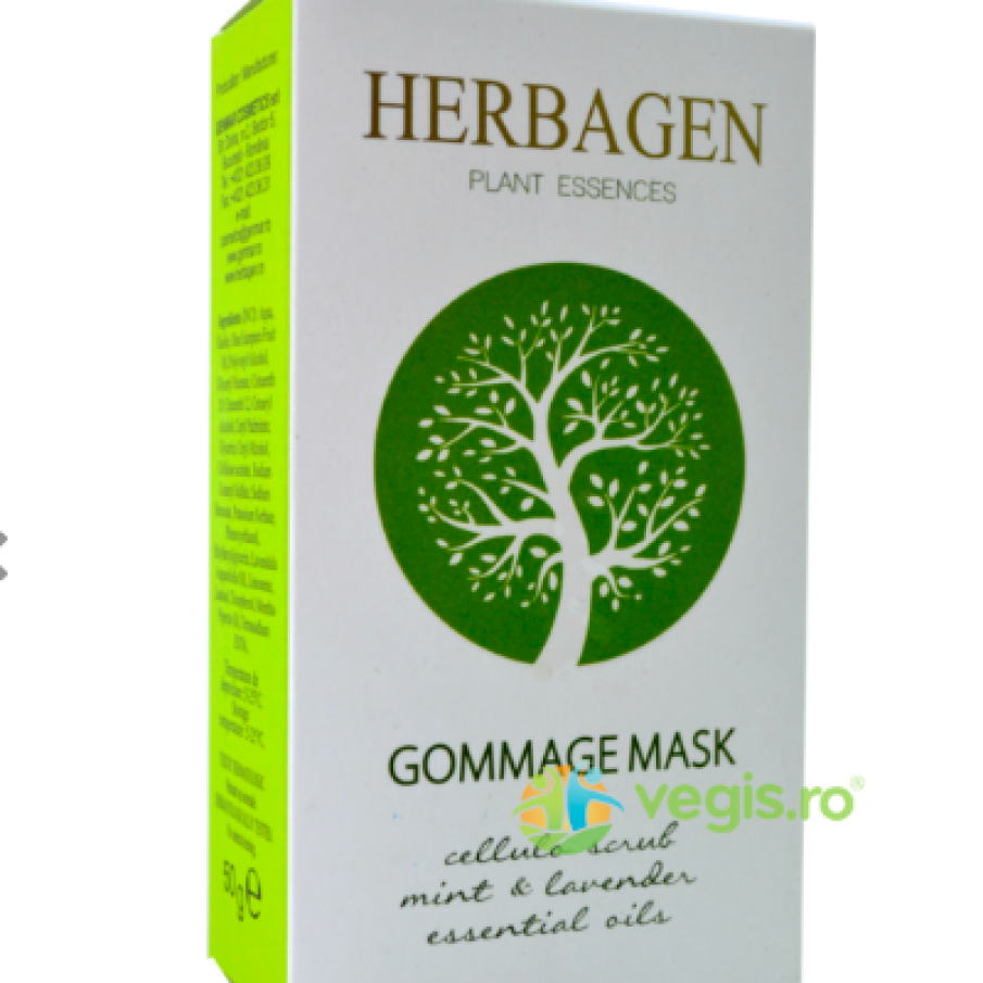 Masca Facială Gommaj Cellulo Scrub 50ml HERBAGEN