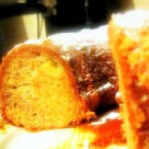 Chec glazurat cu nuci si mere