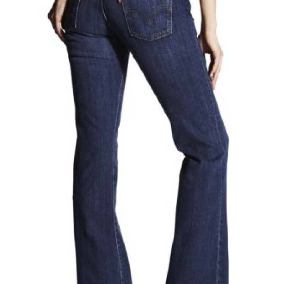 Jeans trendy cu efecte used