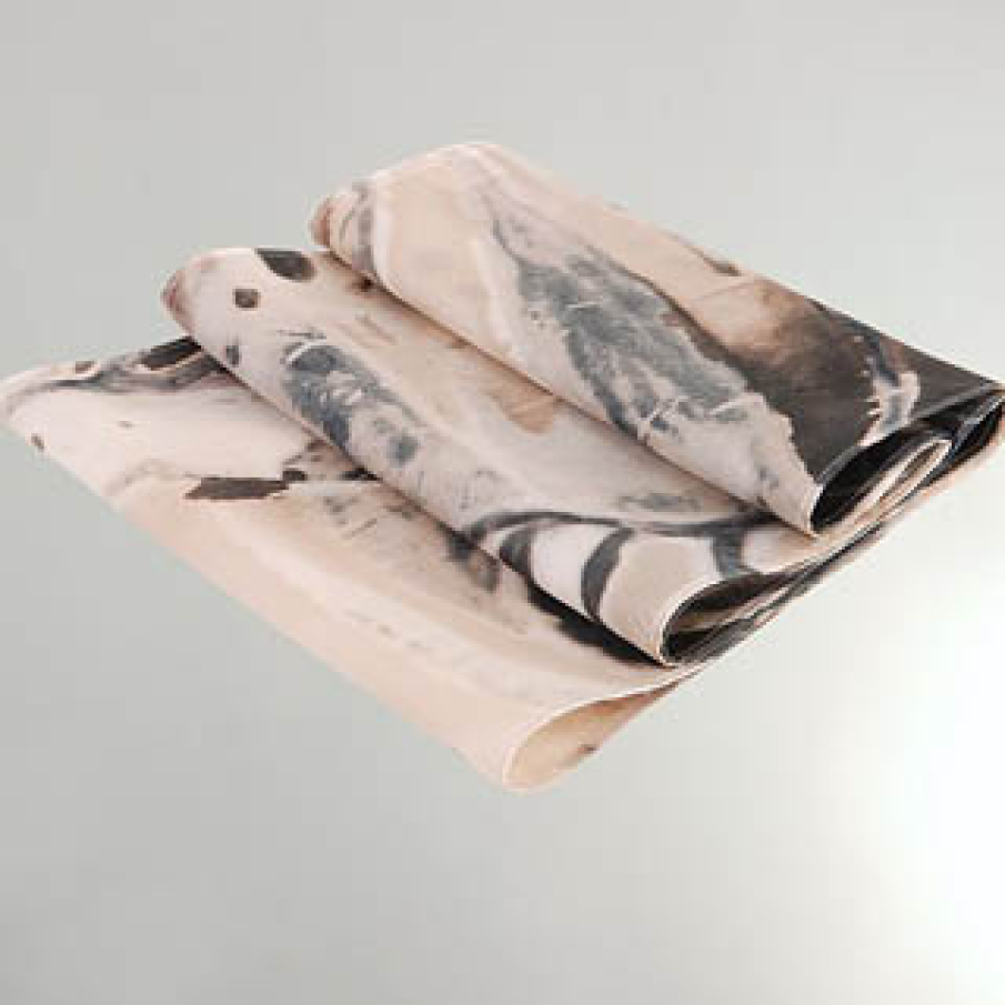 Esarfa din voal crem 