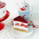  Tort de biscuiti cu capsuni 