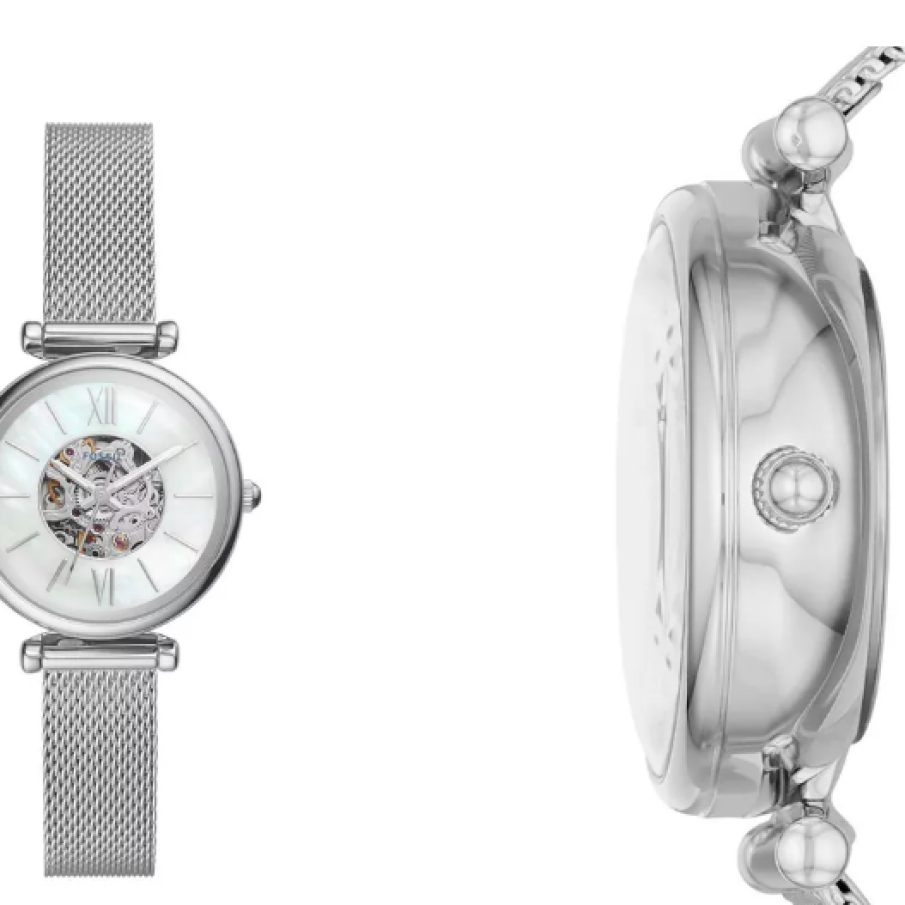 Fossil Ceas ME3189 femei, culoarea argintiu