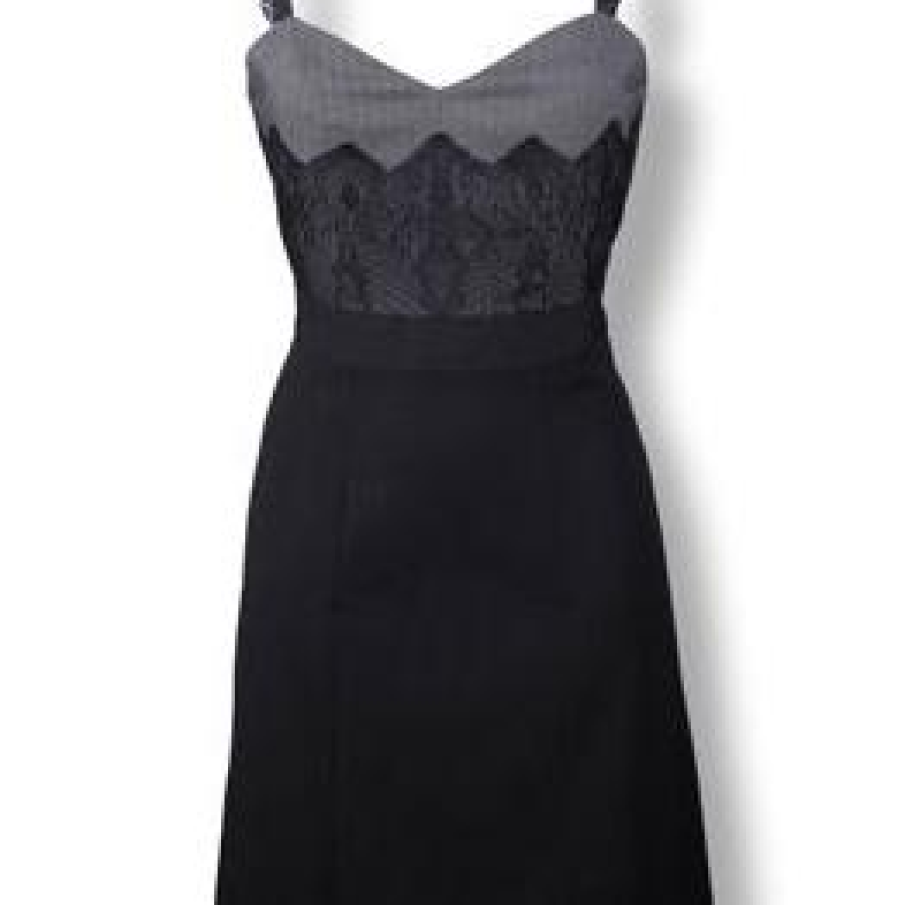 Rochie cu bretelute dantelate