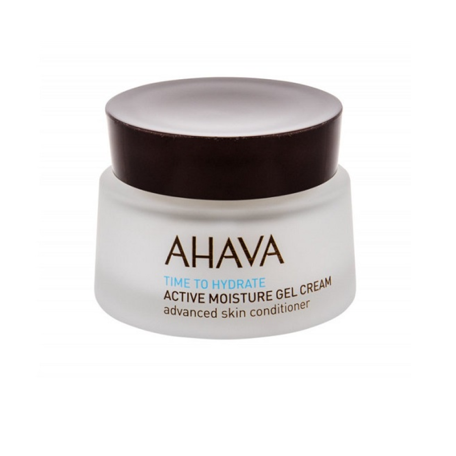 Crema gel cu efect activ de hidratare Time to hydrate de la AHAVA asigură pielii tenului cantitatea de hidratare necesară pentru a-și recăpăta tonusul și vitalitatea.