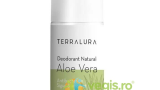 Deodorant Natural Roll-On cu Aloe Vera, Argint și Aur Coloidal de la TERRALURA.  Permite transpirația, dar înlătură mirosul neplăcut al acesteia