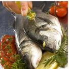 Pastrav cu legume si masline la cuptor