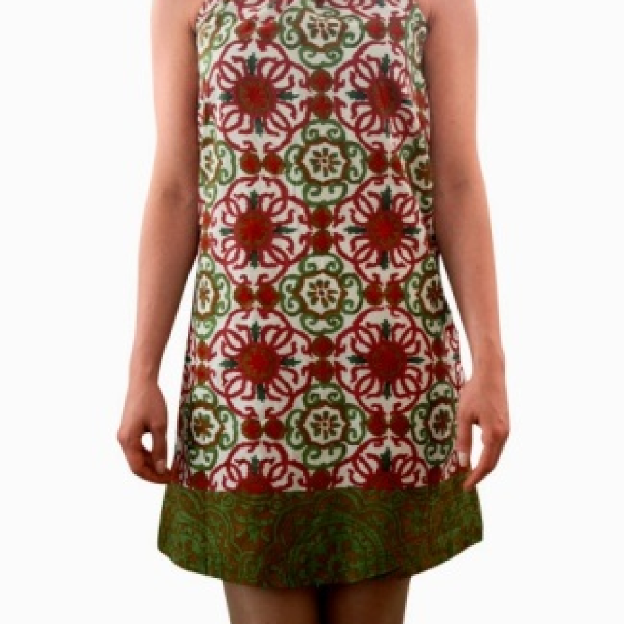 Rochie cu imprimeuri arabesque