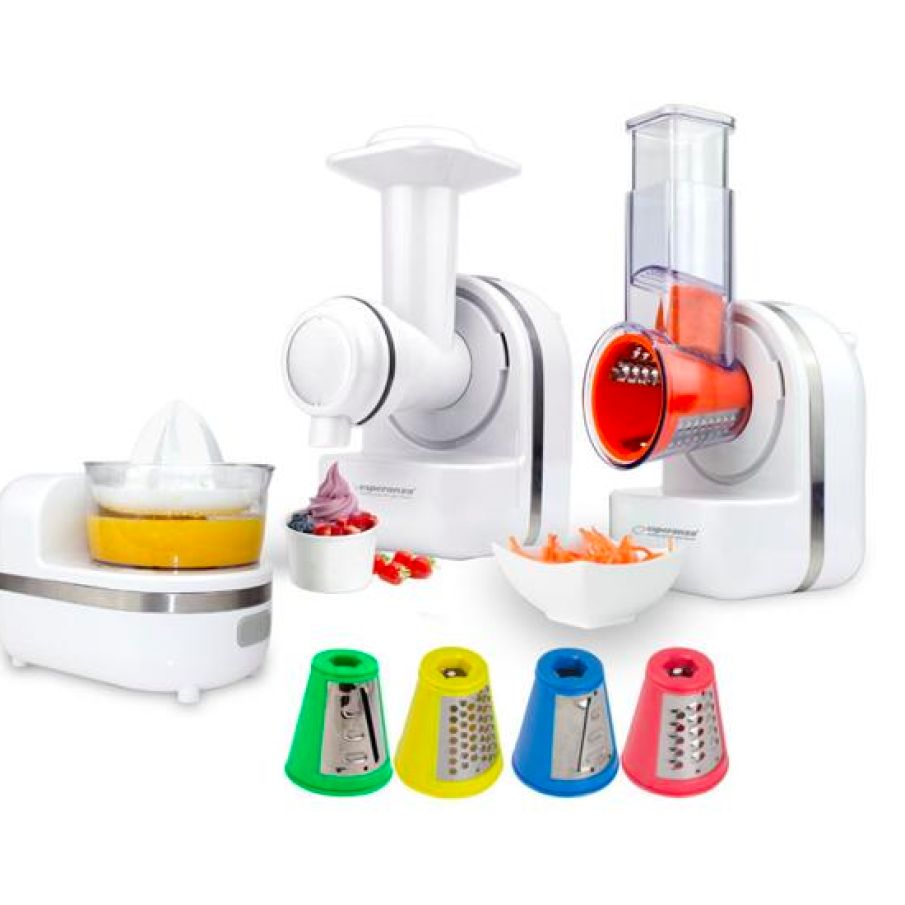 Robot de bucătărie ESPERANZA PANZANELLA, 3 în 1, 150W (Alb)