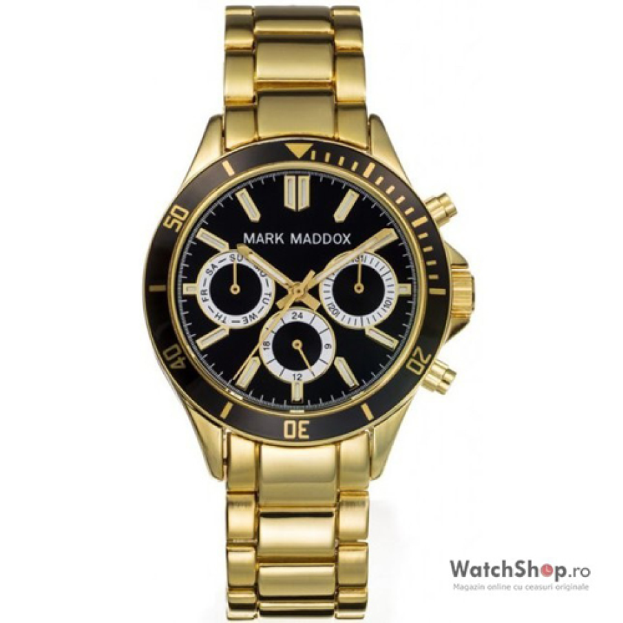 Ceas dama: Ceas original Mark Maddox GOLDEN CHIC MM3016-57 